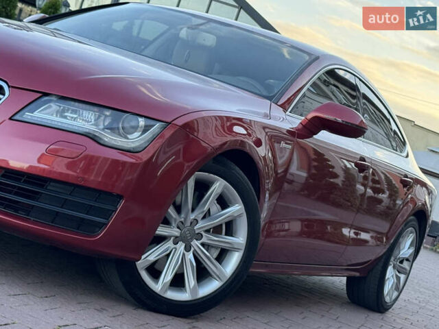 Красный Ауди A7 Sportback, объемом двигателя 3 л и пробегом 253 тыс. км за 13350 $, фото 14 на Automoto.ua