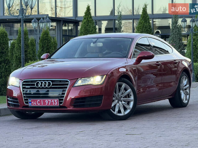 Красный Ауди A7 Sportback, объемом двигателя 3 л и пробегом 255 тыс. км за 12250 $, фото 25 на Automoto.ua