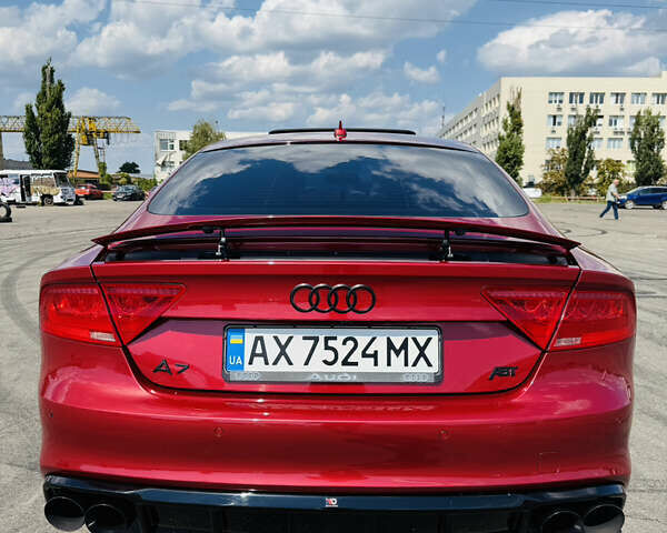 Красный Ауди A7 Sportback, объемом двигателя 3 л и пробегом 210 тыс. км за 21000 $, фото 5 на Automoto.ua