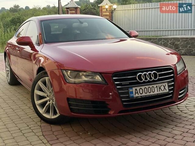 Красный Ауди A7 Sportback, объемом двигателя 2.8 л и пробегом 195 тыс. км за 15500 $, фото 17 на Automoto.ua