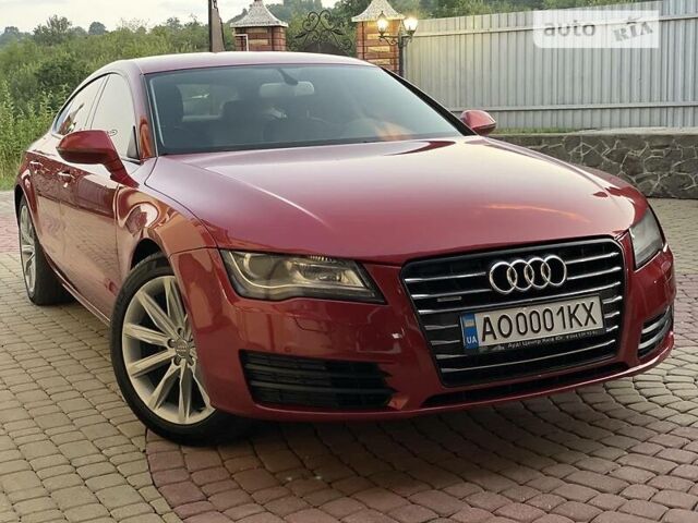 Красный Ауди A7 Sportback, объемом двигателя 2.8 л и пробегом 195 тыс. км за 15500 $, фото 10 на Automoto.ua