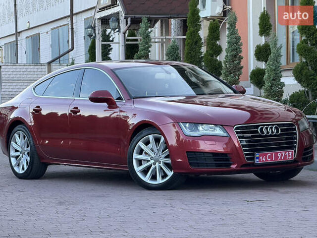 Красный Ауди A7 Sportback, объемом двигателя 3 л и пробегом 253 тыс. км за 13350 $, фото 23 на Automoto.ua