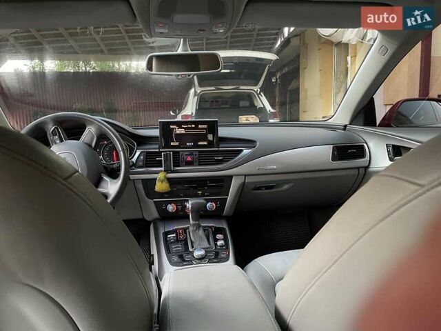 Красный Ауди A7 Sportback, объемом двигателя 2.8 л и пробегом 195 тыс. км за 15500 $, фото 11 на Automoto.ua