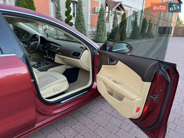 Красный Ауди A7 Sportback, объемом двигателя 3 л и пробегом 255 тыс. км за 12250 $, фото 50 на Automoto.ua