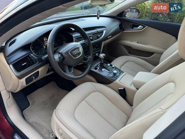 Красный Ауди A7 Sportback, объемом двигателя 3 л и пробегом 255 тыс. км за 12250 $, фото 47 на Automoto.ua