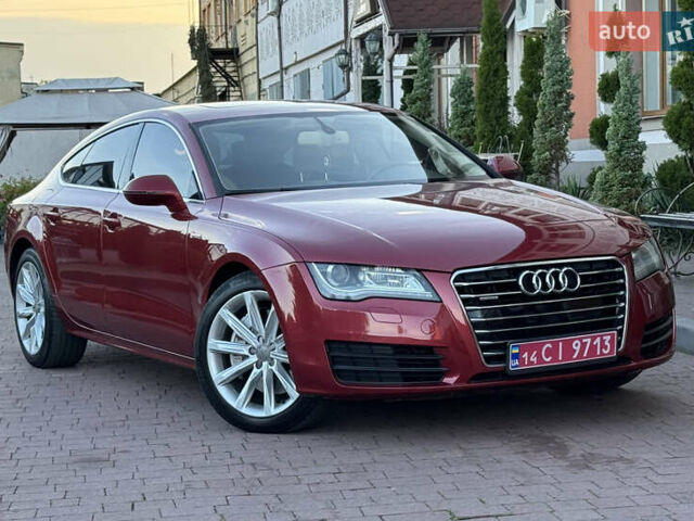 Красный Ауди A7 Sportback, объемом двигателя 3 л и пробегом 255 тыс. км за 12250 $, фото 21 на Automoto.ua