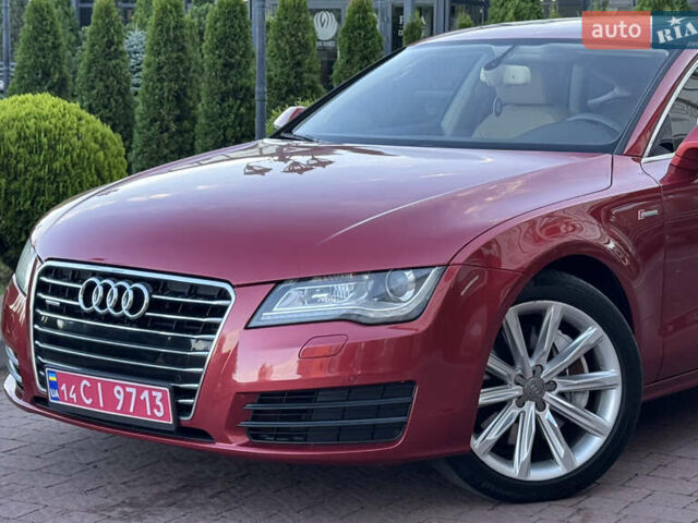 Красный Ауди A7 Sportback, объемом двигателя 3 л и пробегом 253 тыс. км за 13350 $, фото 12 на Automoto.ua
