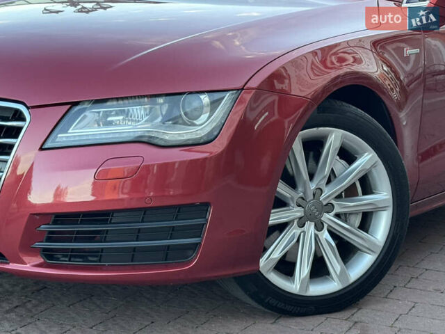 Красный Ауди A7 Sportback, объемом двигателя 3 л и пробегом 253 тыс. км за 13350 $, фото 13 на Automoto.ua