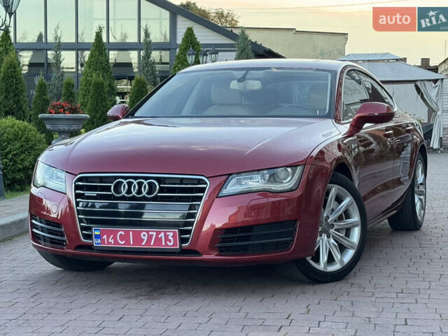 Ауді A7 Sportback 2012 у Стрые на Automoto.ua Червоний Ауді A7 Sportback, об'ємом двигуна 3 л та пробігом 255 тис. км за 13350 $, фото 3 на Automoto.ua