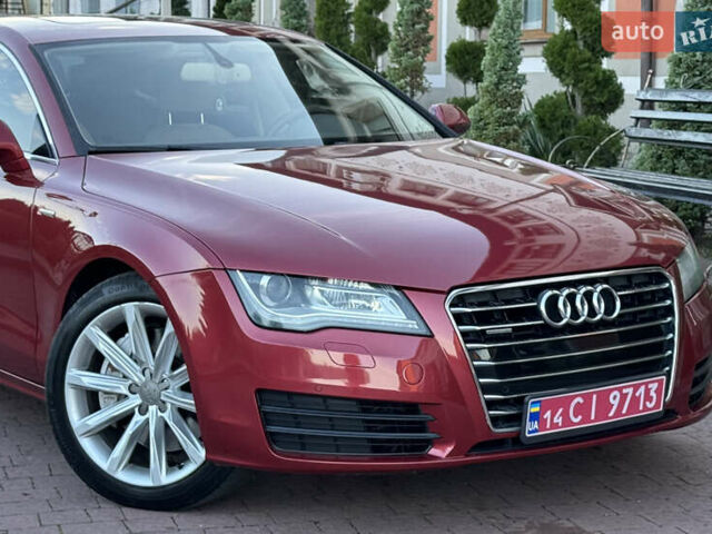 Красный Ауди A7 Sportback, объемом двигателя 3 л и пробегом 253 тыс. км за 13350 $, фото 19 на Automoto.ua