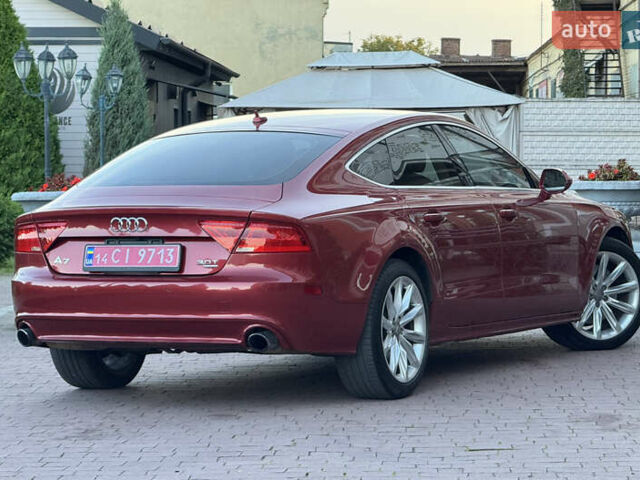 Красный Ауди A7 Sportback, объемом двигателя 3 л и пробегом 253 тыс. км за 13350 $, фото 29 на Automoto.ua