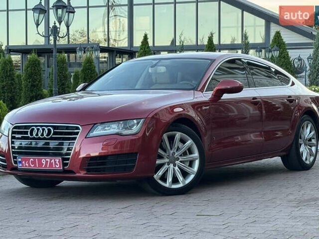 Красный Ауди A7 Sportback, объемом двигателя 3 л и пробегом 255 тыс. км за 12250 $, фото 9 на Automoto.ua