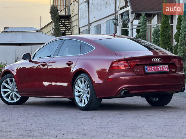 Красный Ауди A7 Sportback, объемом двигателя 3 л и пробегом 253 тыс. км за 13350 $, фото 37 на Automoto.ua