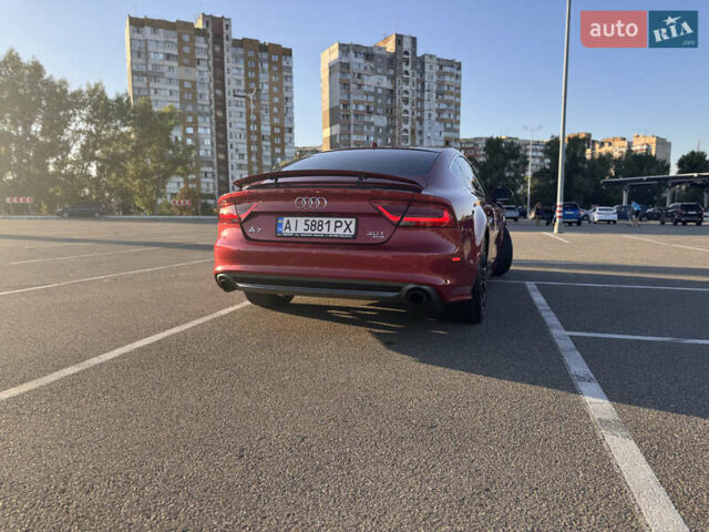 Красный Ауди A7 Sportback, объемом двигателя 3 л и пробегом 169 тыс. км за 19999 $, фото 26 на Automoto.ua