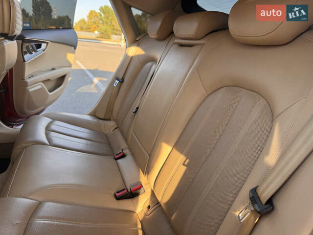 Красный Ауди A7 Sportback, объемом двигателя 3 л и пробегом 169 тыс. км за 19999 $, фото 19 на Automoto.ua