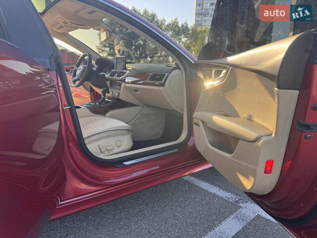 Красный Ауди A7 Sportback, объемом двигателя 3 л и пробегом 169 тыс. км за 19999 $, фото 16 на Automoto.ua