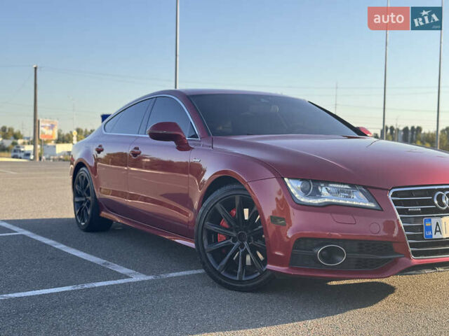 Красный Ауди A7 Sportback, объемом двигателя 3 л и пробегом 169 тыс. км за 19999 $, фото 22 на Automoto.ua