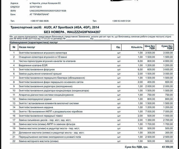 Червоний Ауді A7 Sportback, об'ємом двигуна 2.97 л та пробігом 254 тис. км за 31500 $, фото 34 на Automoto.ua