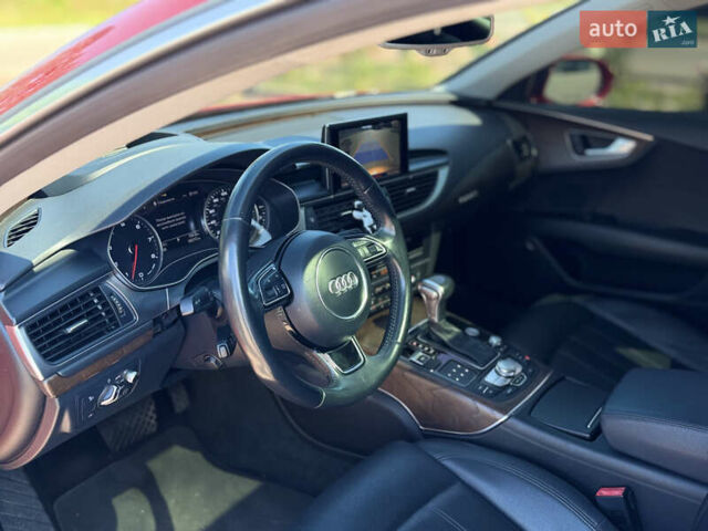 Красный Ауди A7 Sportback, объемом двигателя 3 л и пробегом 155 тыс. км за 18900 $, фото 17 на Automoto.ua