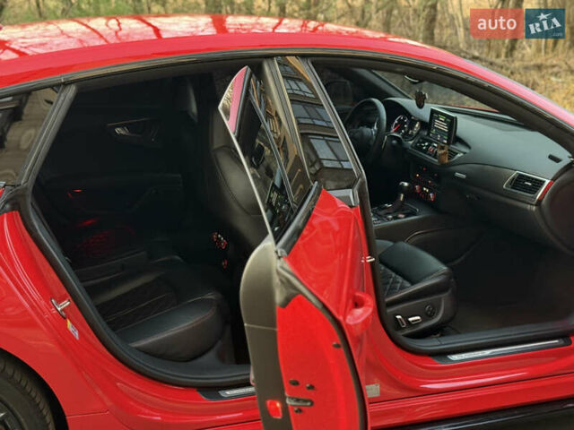 Червоний Ауді A7 Sportback, об'ємом двигуна 3 л та пробігом 257 тис. км за 27000 $, фото 26 на Automoto.ua