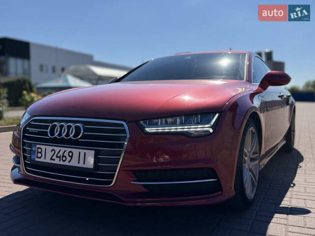 Красный Ауди A7 Sportback, объемом двигателя 3 л и пробегом 155 тыс. км за 18900 $, фото 28 на Automoto.ua