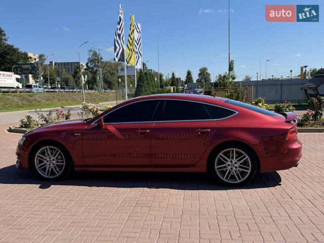 Красный Ауди A7 Sportback, объемом двигателя 3 л и пробегом 155 тыс. км за 18900 $, фото 7 на Automoto.ua
