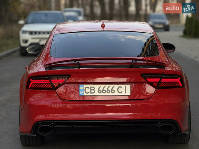 Червоний Ауді A7 Sportback, об'ємом двигуна 3 л та пробігом 257 тис. км за 27000 $, фото 17 на Automoto.ua