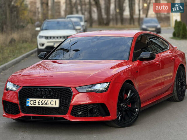 Червоний Ауді A7 Sportback, об'ємом двигуна 3 л та пробігом 257 тис. км за 27000 $, фото 1 на Automoto.ua