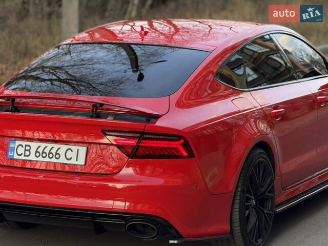 Червоний Ауді A7 Sportback, об'ємом двигуна 3 л та пробігом 257 тис. км за 27000 $, фото 19 на Automoto.ua