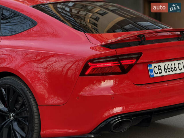 Червоний Ауді A7 Sportback, об'ємом двигуна 3 л та пробігом 257 тис. км за 27000 $, фото 13 на Automoto.ua