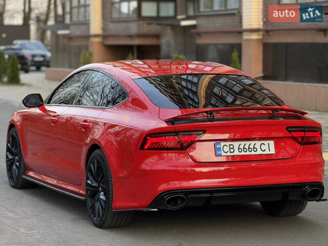 Червоний Ауді A7 Sportback, об'ємом двигуна 3 л та пробігом 257 тис. км за 27000 $, фото 16 на Automoto.ua