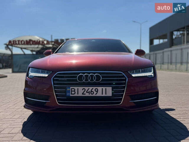 Красный Ауди A7 Sportback, объемом двигателя 3 л и пробегом 155 тыс. км за 18900 $, фото 4 на Automoto.ua