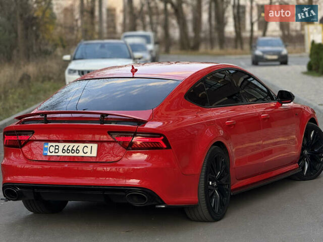 Червоний Ауді A7 Sportback, об'ємом двигуна 3 л та пробігом 257 тис. км за 27000 $, фото 14 на Automoto.ua