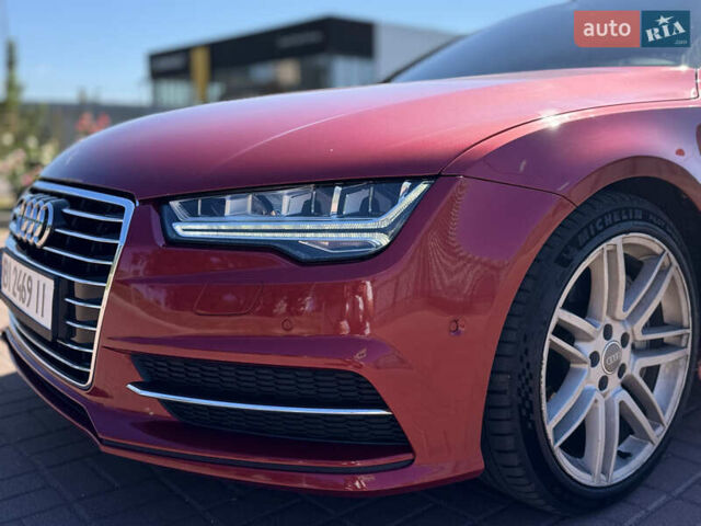 Красный Ауди A7 Sportback, объемом двигателя 3 л и пробегом 155 тыс. км за 18900 $, фото 5 на Automoto.ua