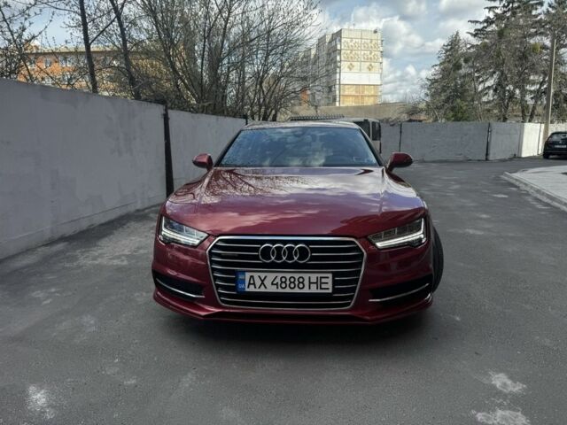 Красный Ауди A7 Sportback, объемом двигателя 3 л и пробегом 140 тыс. км за 22300 $, фото 1 на Automoto.ua