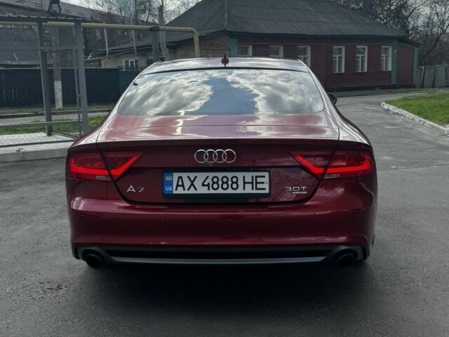 Красный Ауди A7 Sportback, объемом двигателя 3 л и пробегом 140 тыс. км за 22300 $, фото 9 на Automoto.ua