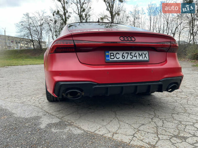 Красный Ауди A7 Sportback, объемом двигателя 3 л и пробегом 45 тыс. км за 57300 $, фото 9 на Automoto.ua