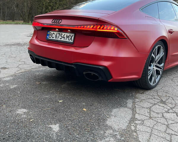 Красный Ауди A7 Sportback, объемом двигателя 3 л и пробегом 45 тыс. км за 57300 $, фото 4 на Automoto.ua