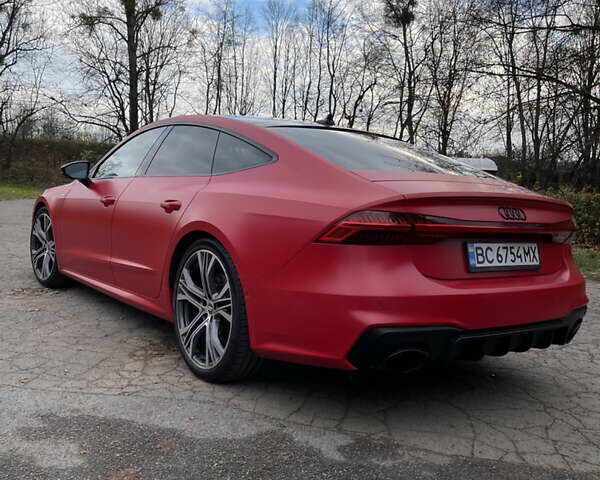 Красный Ауди A7 Sportback, объемом двигателя 3 л и пробегом 45 тыс. км за 57300 $, фото 12 на Automoto.ua