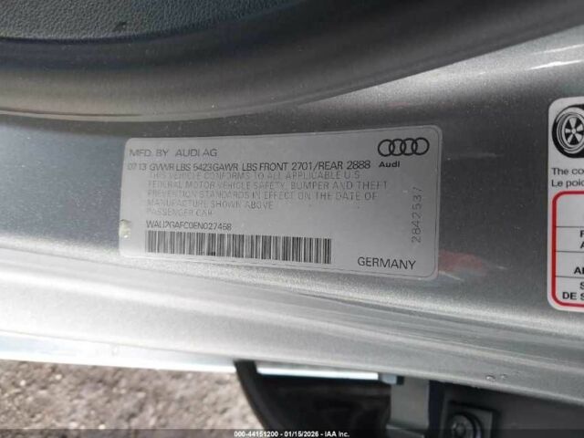 Сірий Ауді A7 Sportback, об'ємом двигуна 0 л та пробігом 53 тис. км за 3000 $, фото 7 на Automoto.ua