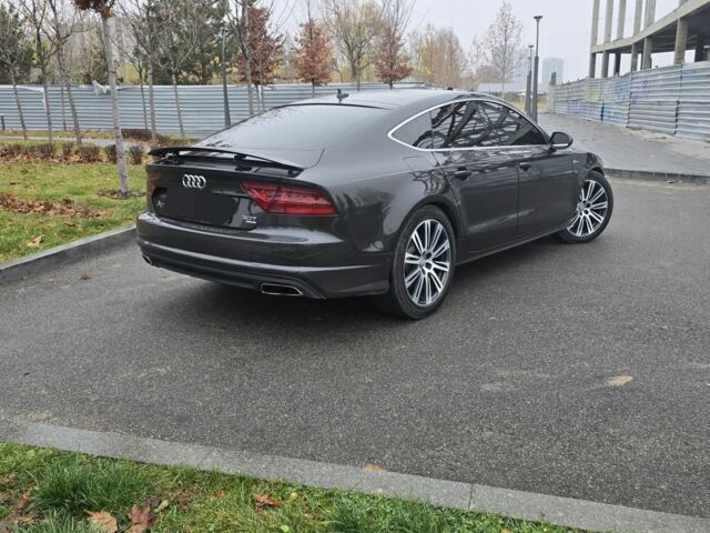 Серый Ауди A7 Sportback, объемом двигателя 3 л и пробегом 182 тыс. км за 16000 $, фото 4 на Automoto.ua