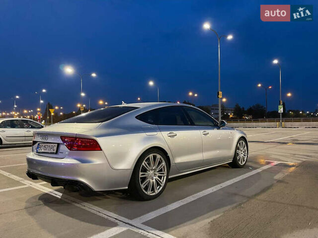 Серый Ауди A7 Sportback, объемом двигателя 3 л и пробегом 380 тыс. км за 19300 $, фото 2 на Automoto.ua