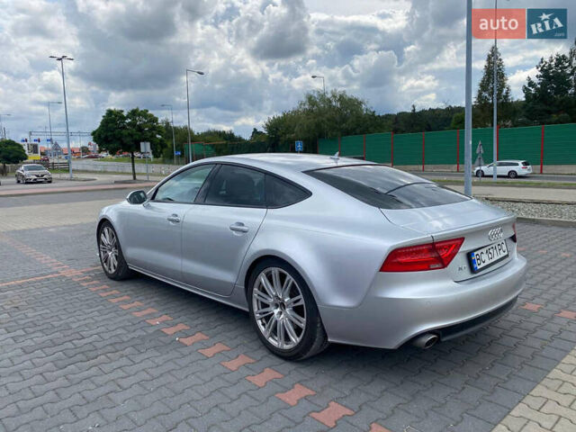 Серый Ауди A7 Sportback, объемом двигателя 3 л и пробегом 380 тыс. км за 19300 $, фото 4 на Automoto.ua