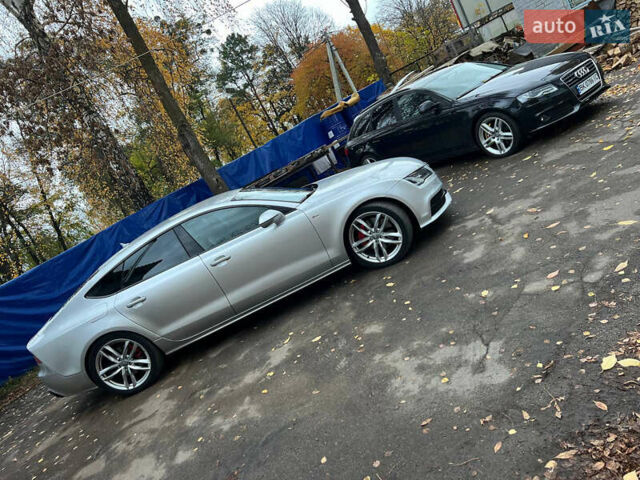 Серый Ауди A7 Sportback, объемом двигателя 3 л и пробегом 380 тыс. км за 19300 $, фото 6 на Automoto.ua