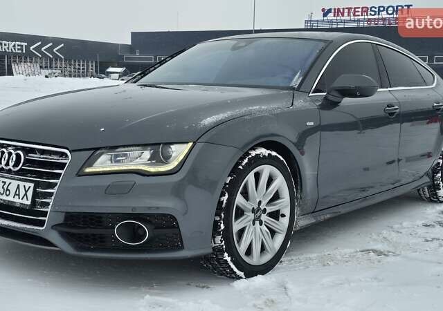 Серый Ауди A7 Sportback, объемом двигателя 2.97 л и пробегом 250 тыс. км за 19900 $, фото 41 на Automoto.ua