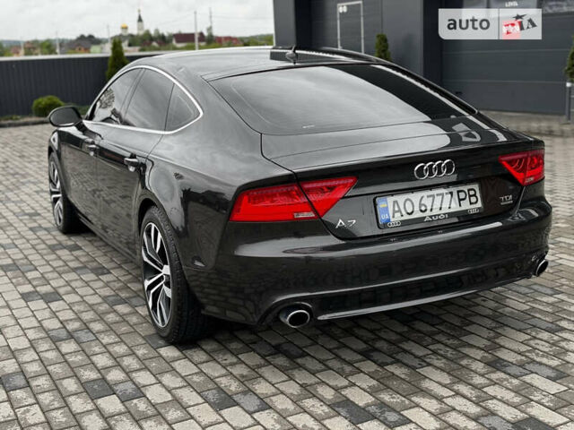 Серый Ауди A7 Sportback, объемом двигателя 3 л и пробегом 288 тыс. км за 21500 $, фото 30 на Automoto.ua