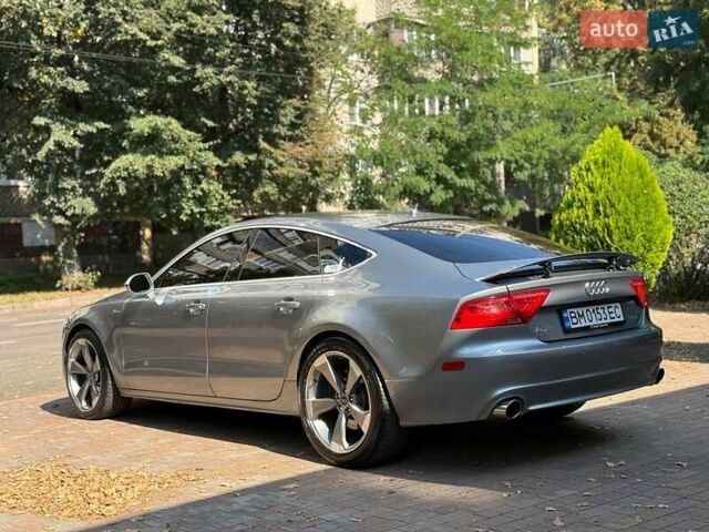 Серый Ауди A7 Sportback, объемом двигателя 3 л и пробегом 255 тыс. км за 12750 $, фото 1 на Automoto.ua