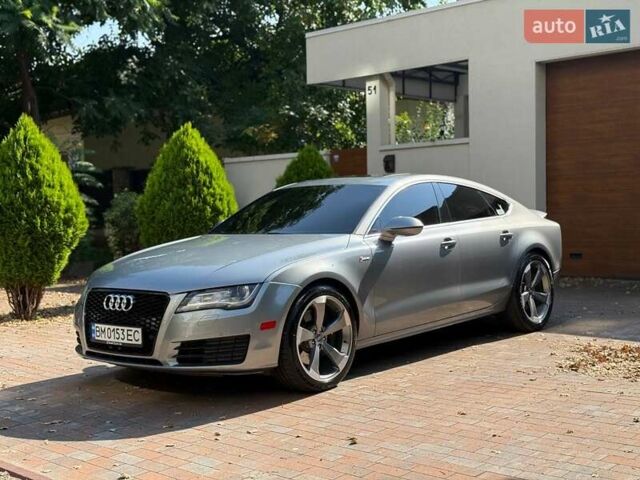 Серый Ауди A7 Sportback, объемом двигателя 3 л и пробегом 255 тыс. км за 12750 $, фото 9 на Automoto.ua