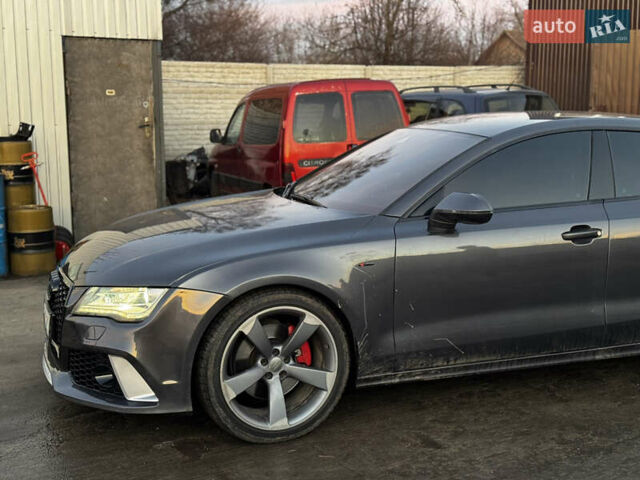 Серый Ауди A7 Sportback, объемом двигателя 3 л и пробегом 330 тыс. км за 17500 $, фото 4 на Automoto.ua
