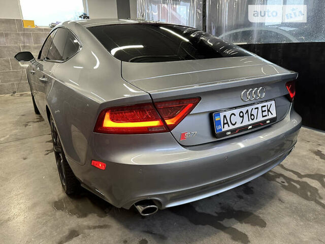 Серый Ауди A7 Sportback, объемом двигателя 3 л и пробегом 203 тыс. км за 16999 $, фото 13 на Automoto.ua